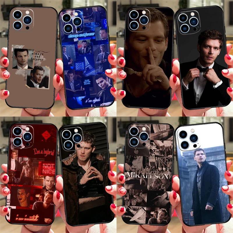 Klaus Mikaelson The Vampire Diaries Phone Case For iPhone 16 15 11 12 13 14 Pro Max Mini X XS XR Plus SE2 Funda Coque Cover