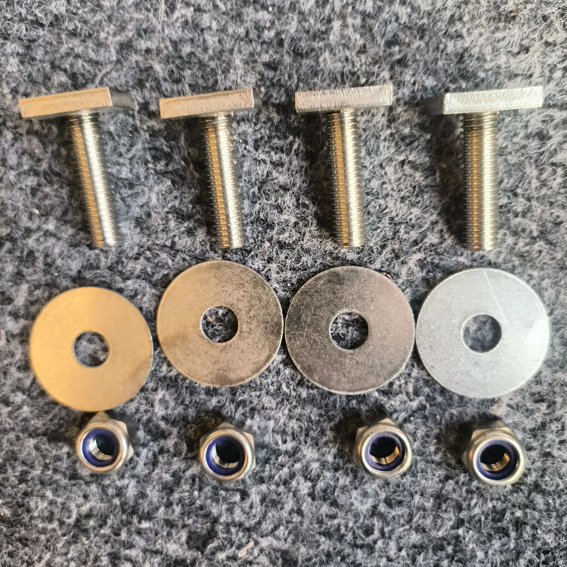 

2pcs / 4pcs Car Roof Rack T Shaped Slot Bolt M8, 304 stainless steel