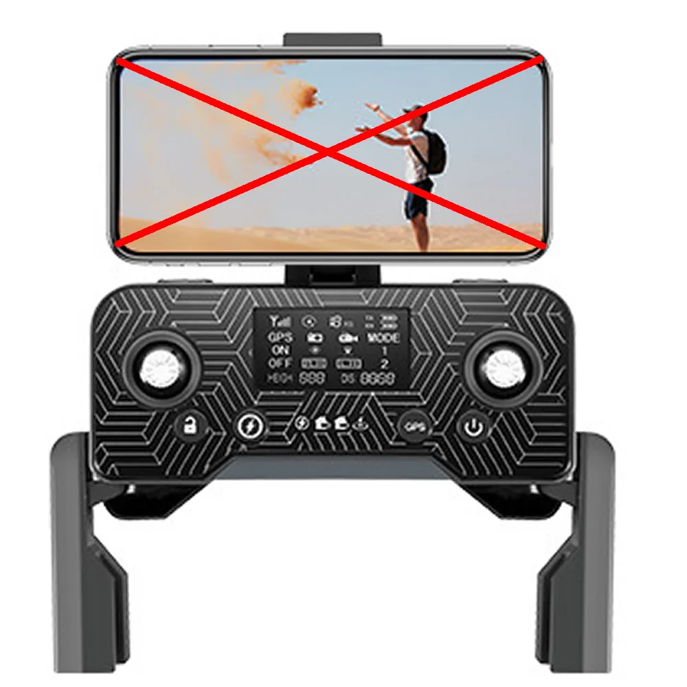 V668 3-AXIS Drone V668ProMax Brushless Obstacle Avoidance Foldable RC Quadcopter Spare Parts Remote Control Original Accessories