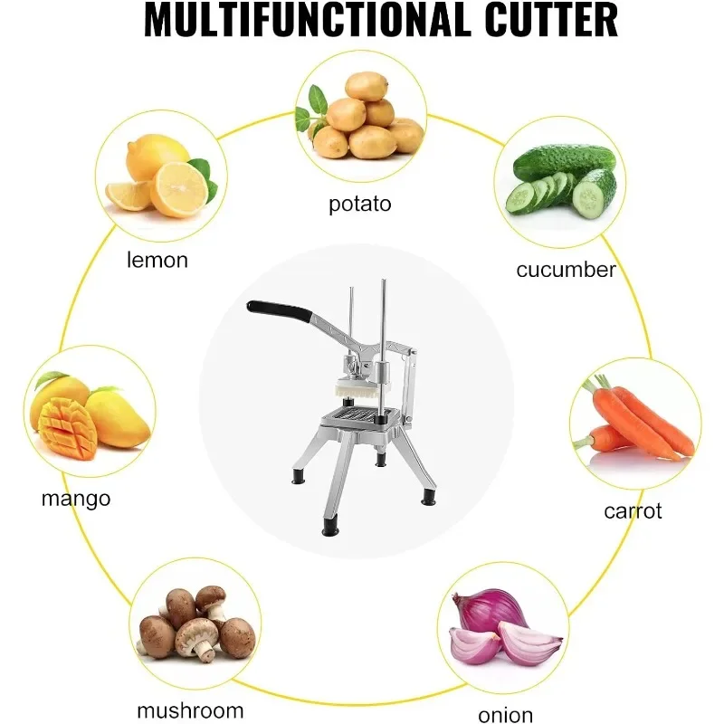Haoyunma Vervangende Messen, Roestvrijstalen Frituursnijder Aardappelsnijder En Fruitsnijder Voor Restaurants En Thuiskeuken