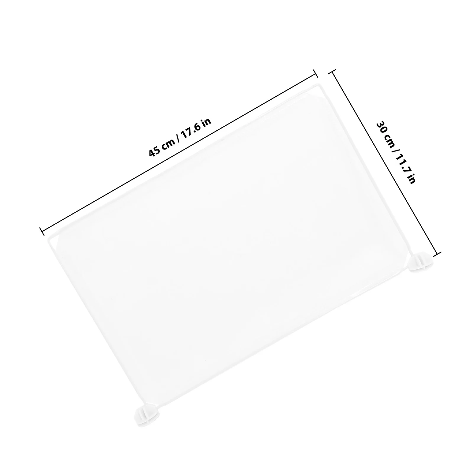 مجموعة واحدة من مقسم مكتب درع الخصوصية خفيف الوزن وواضح لطاولة الاستقبال في مكاتب الطلاب #5