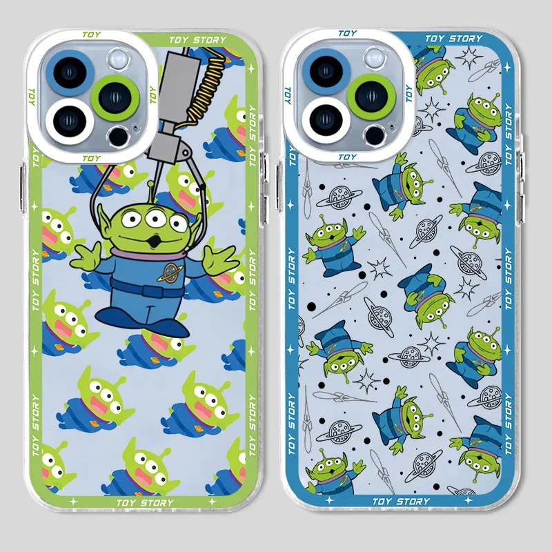 Toy Story-Aliens Coque Transparent Soft Case for Samsung Galaxy A22 A32 A52s A21s A33 A12 A52 A42 A13 A73 A72 5G A23 A53 Cover