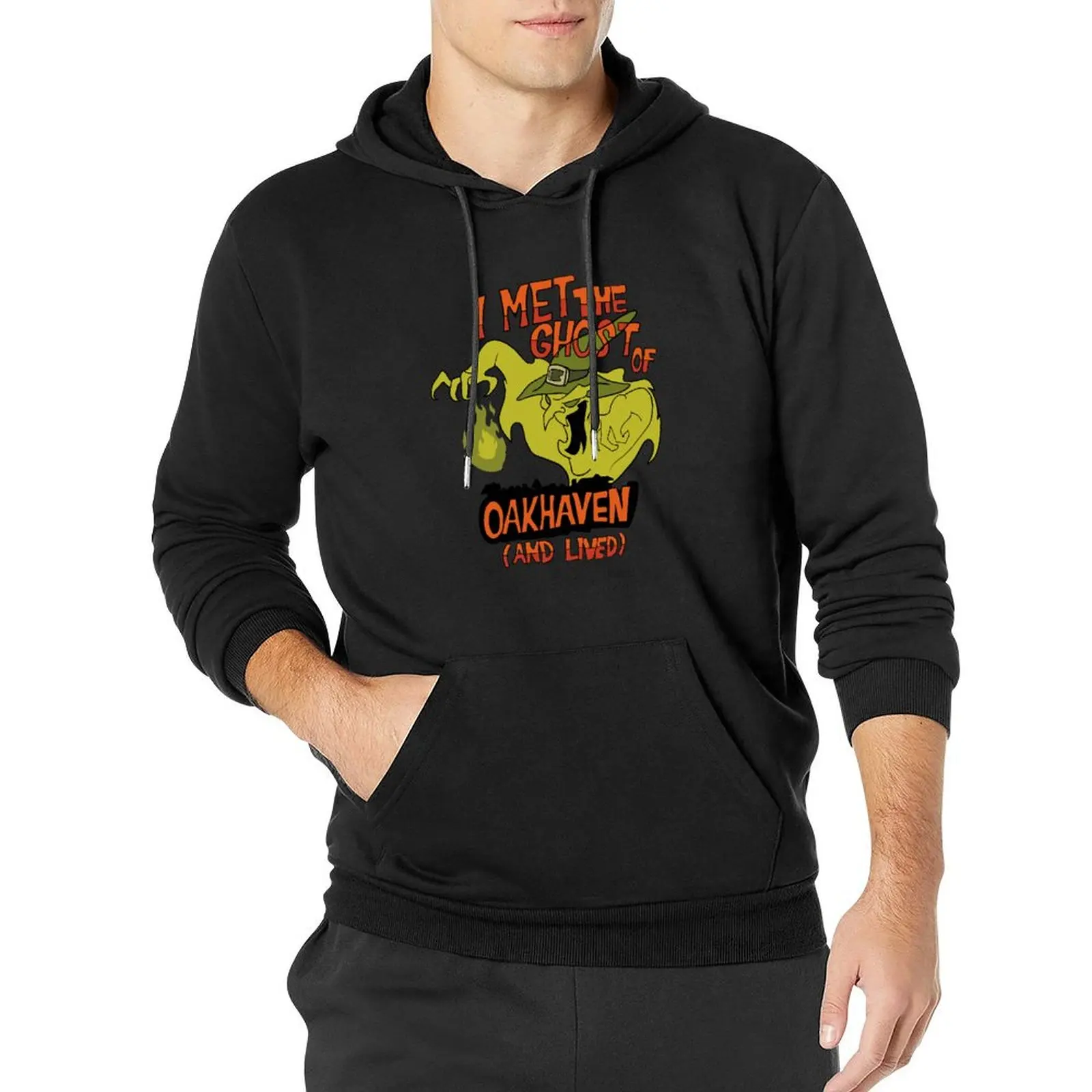 

I Met the Ghost of Oakhaven and Lived Pullover Hoodie streetwear men men's sweat-shirt set tracksuit men