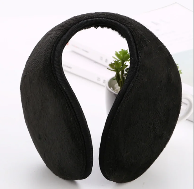 Inverno earmuffs das mulheres dos homens protetor de orelha quente engrossar pelúcia inverno quente velo earmuff ao ar livre ciclismo mais quente