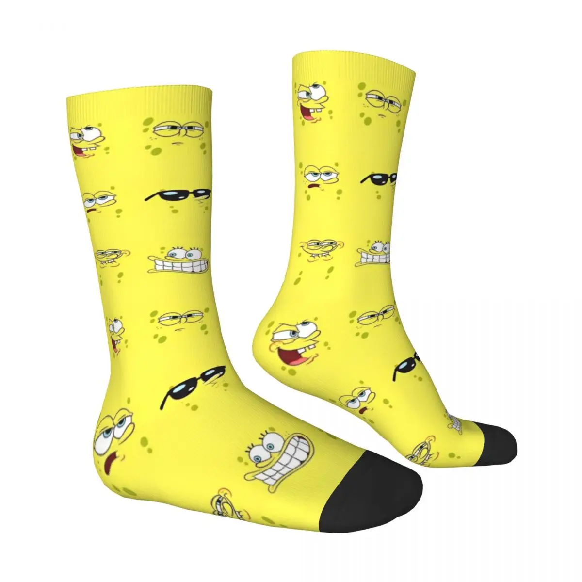 Spongebobs Socks Korean Stockings Autumn Anti Skid Couple Socks Soft Graphic Outdoor Socks