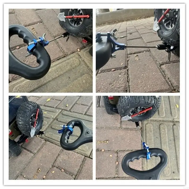  Heavy Duty Model Car Linker Heavy Duty Aluminum Alloy Quick Detach Hookless Trailer Accessory