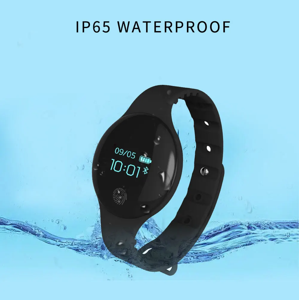 New Smart Watch Sports Bracelet Step Counter Sleep Message Reminder Only Silicone Sports Bracelet H8 Trend Fashion Smart Watch