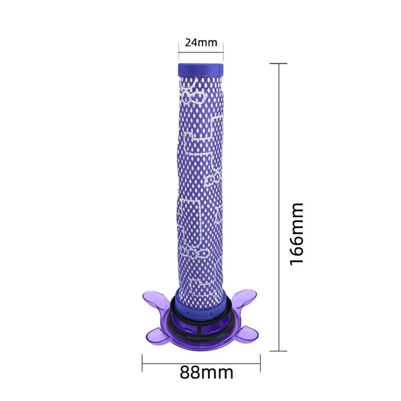 For Dyson V8 FOCUS MATTRESS Handheld Vacuum Cleaner Parts Pre Post Hepa Filter Accessories Washable Hepa Filter Replacement