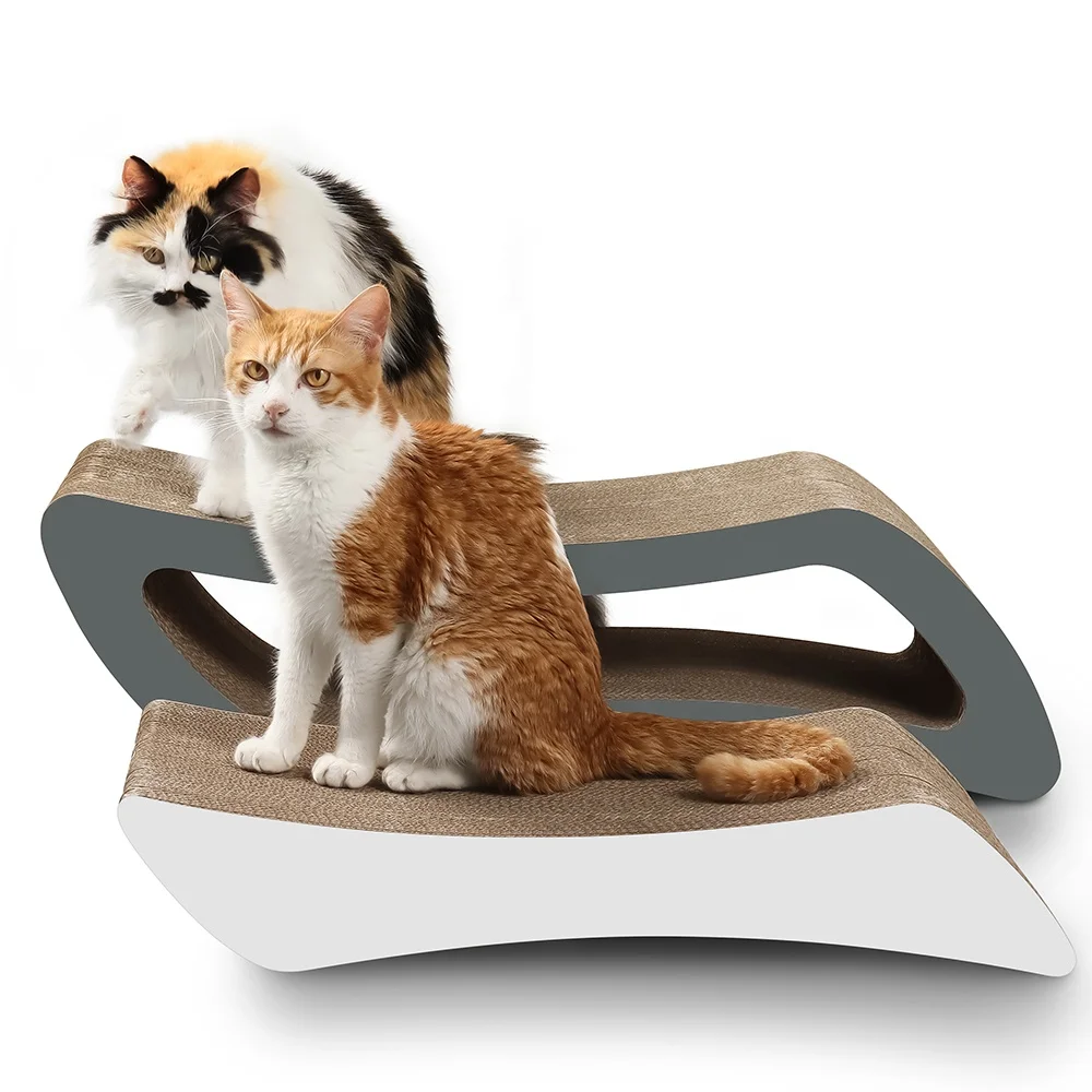 Wholesale 2 in 1 Quality Cardboard cat scratching post scratcher