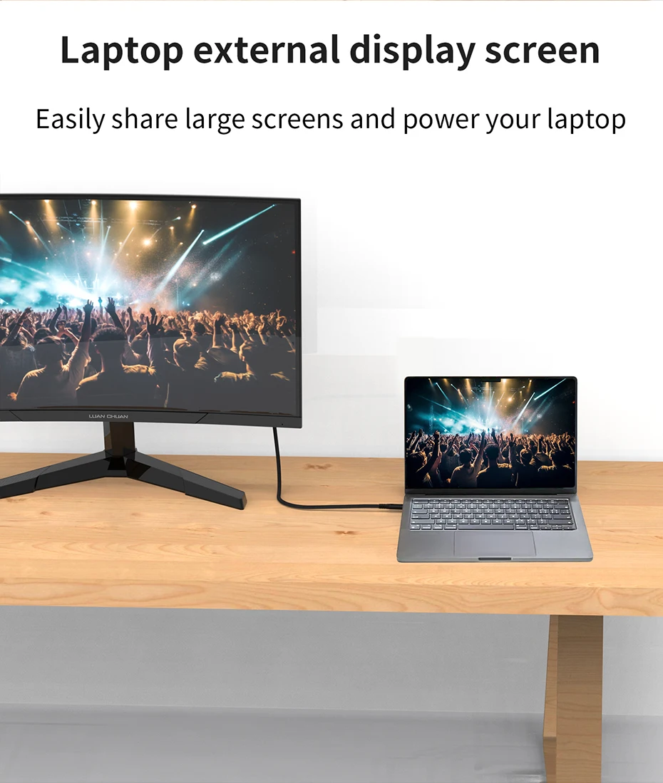 UGOURD Thunderbolt 4 USB4-Kabel 40 Gbit/s Thunderbolt3 0,2 m-2 m 3 m Typ-C-Schnellladekabel 240 W Datenübertragung USB C für Laptop SSD – Detail 4