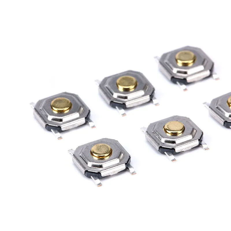 20PCS 4X4X1.5MM Touch Micro Switch button Patch Switch 4*4*1.5 SMD 4Pin /Feet  Button Head