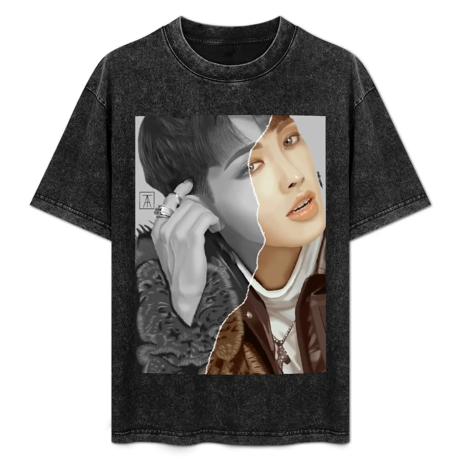 

ATEEZ Hongjoong T-Shirt Sport Basic Moisture Wicking Tee