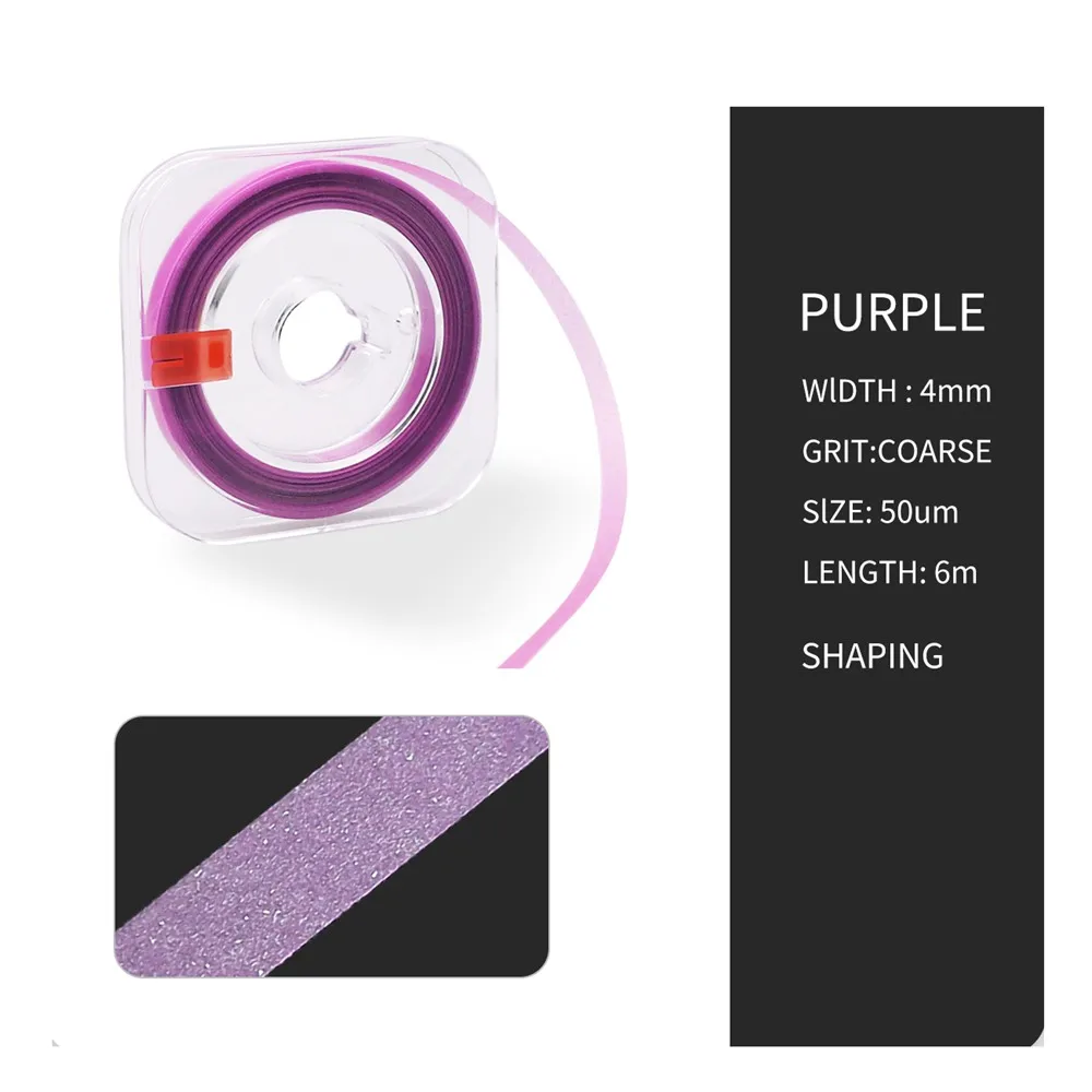 Dental Polishing Strip Roll 6m*4mm Resin Teeth Grinding Sanding Shaping Dentist Material