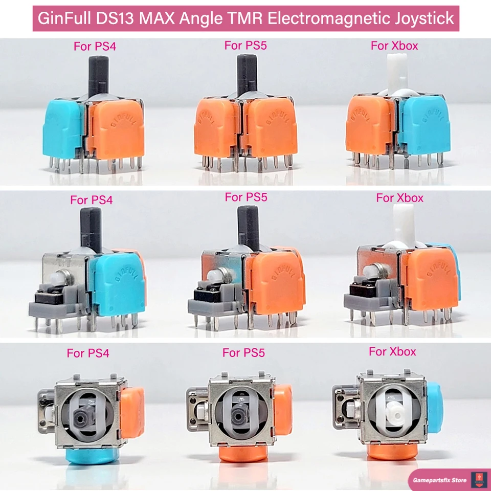 GinFull DS13 MAX TMR Joystick for PS4 PS5 Xbox