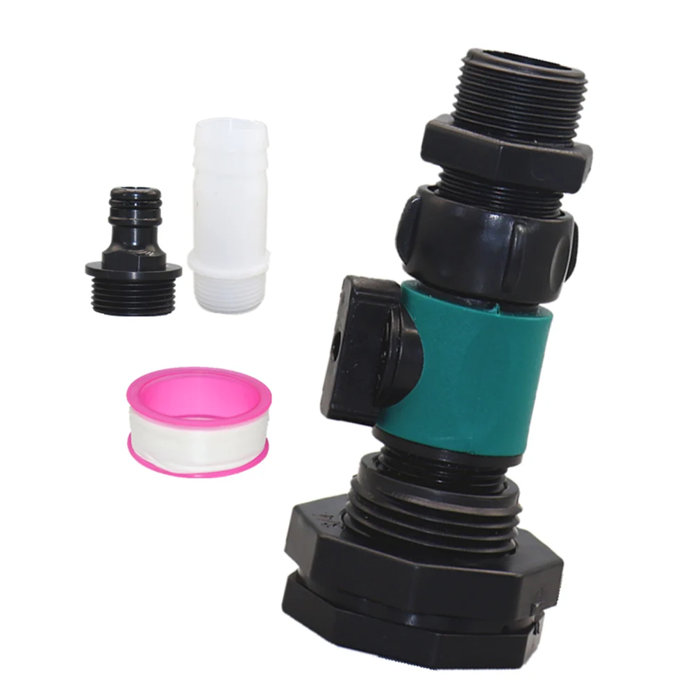 1 pz pioggia deviatore Kit rubinetto dell'acqua 3/4 raccordi in PVC valvola tubo rubinetto accessori per attrezzature per l'irrigazione del giardino domestico