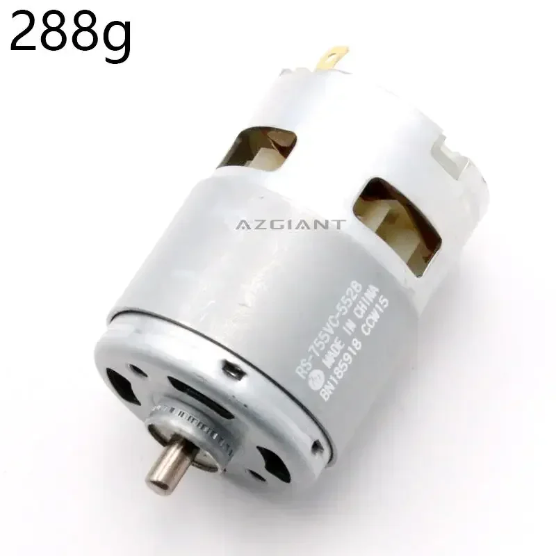 AZGIANT RS-755VC-5528 سيارة أداة الطاقة الكهربائية المحرك 6-36 فولت تيار مستمر فرشاة الكربون عزم دوران عالي قطع غيار السيارات مجموعات إصلاح كهربائية لتقوم بها بنفسك