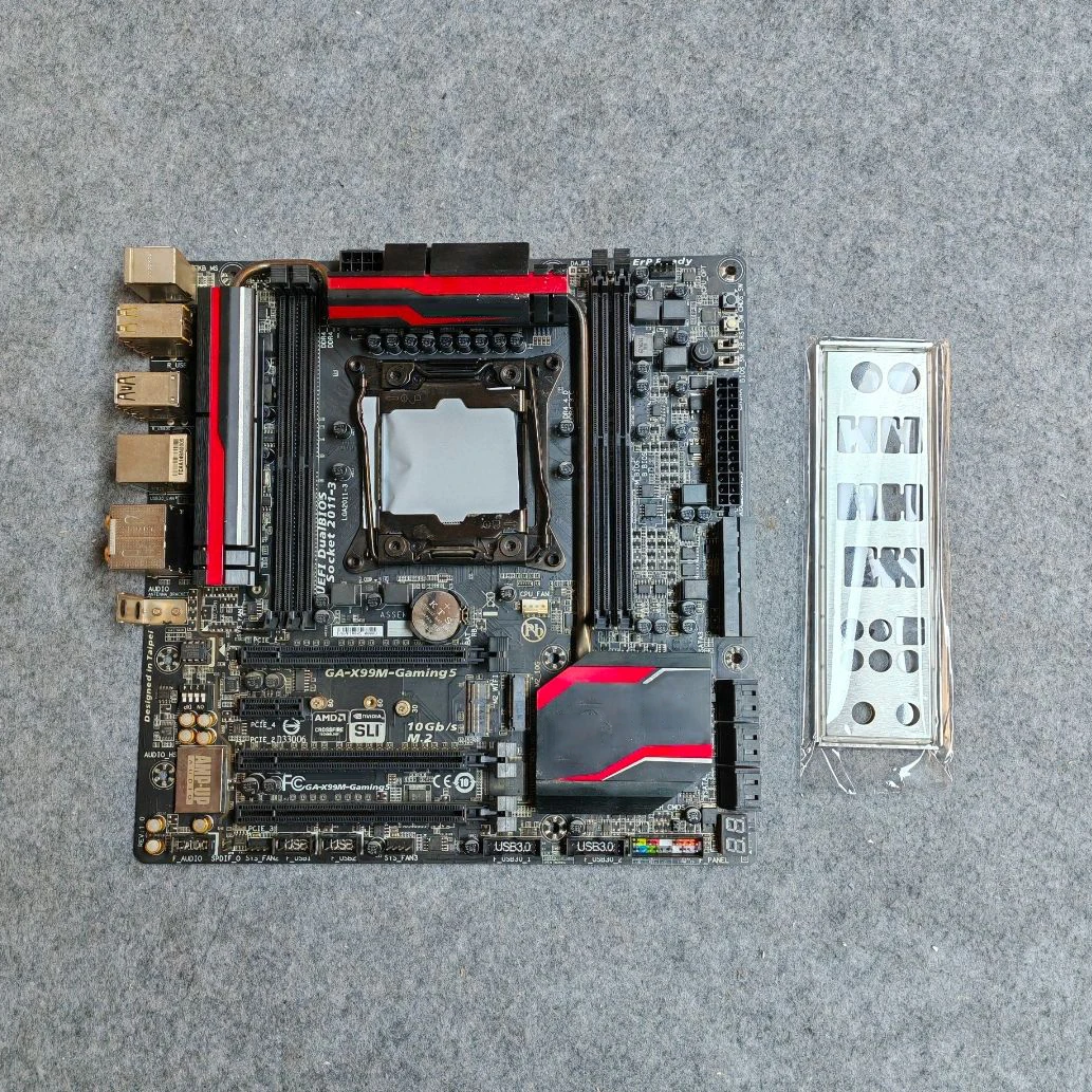 

Для материнской платы Gig-abyte X99 ATX LGA2011-3 процесоры Core i7 DDR4 64 ГБ GA-X99M-Gaming 5