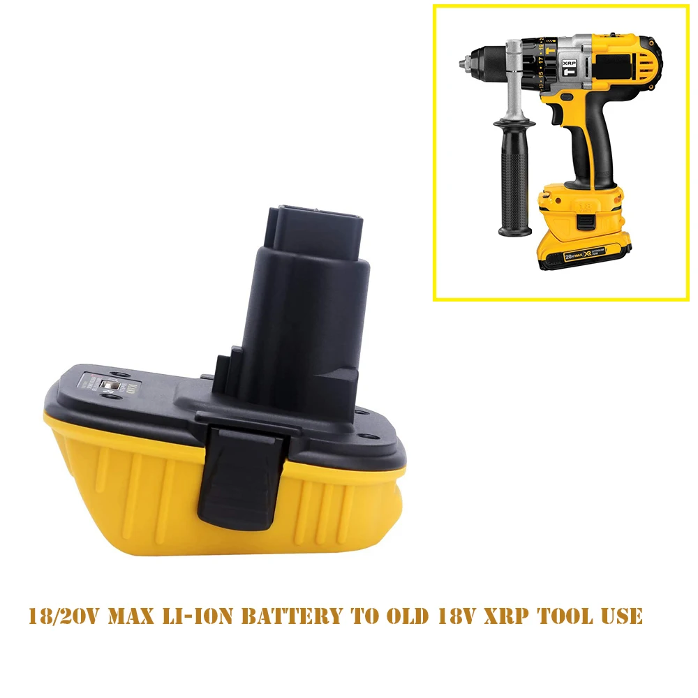 

DCA1820 Battery Adapter for dewalt DCB200 20Volt MAX convert for 18V old nicad NiMh Tools use