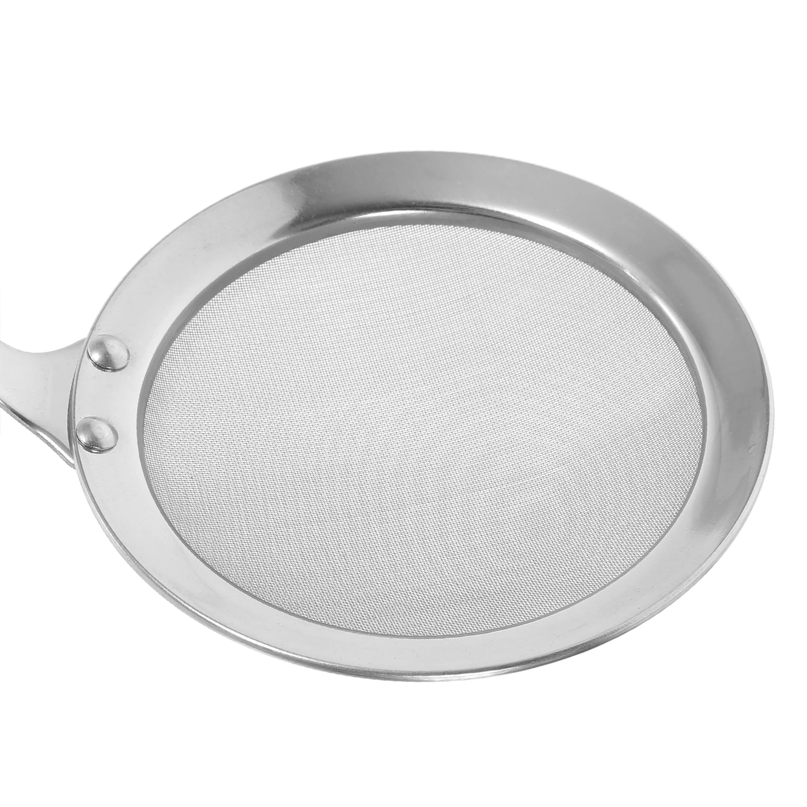 

Noodle Strainer Stainless Steel Filter Mesh Slotted Spoon Sieve Filtering Net Fine Tea