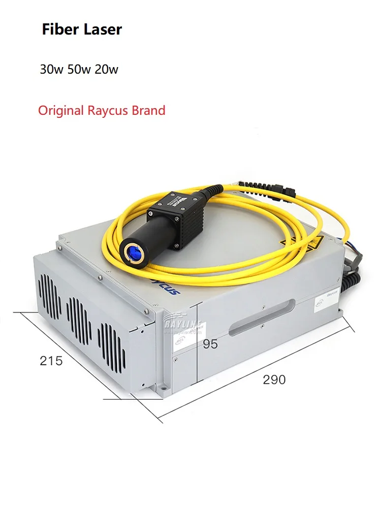 100W Fiber Laser Marking Machine 20W 30W 50W Raycus Laser Source Module GQM 1064nm for Metal Marking Cutting Welding Laser