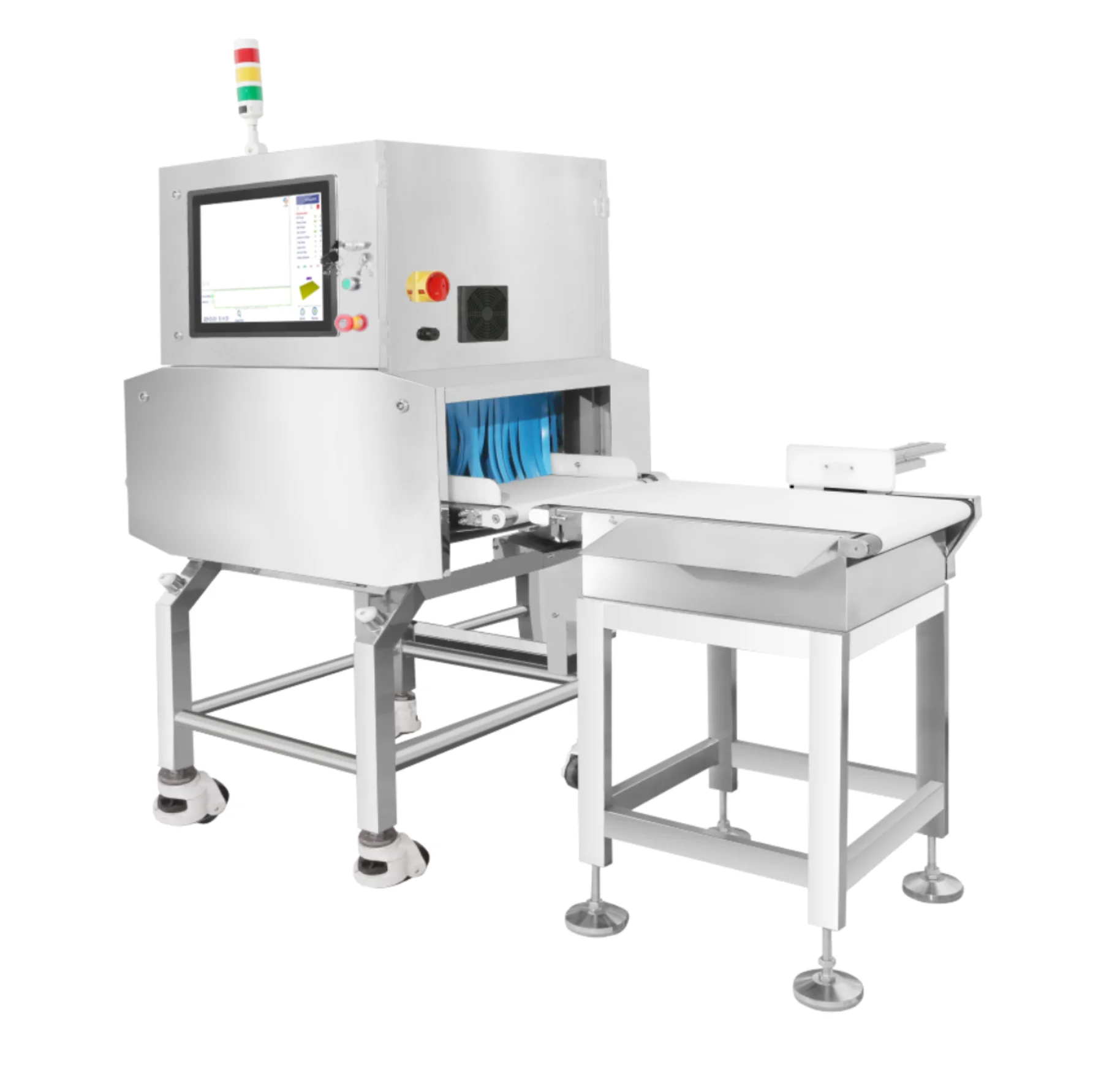 XR-500D Hochgeschwindigkeits-Digital-Röntgeninspektionssystem für Fleisch, Geflügel, Meeresfrüchte