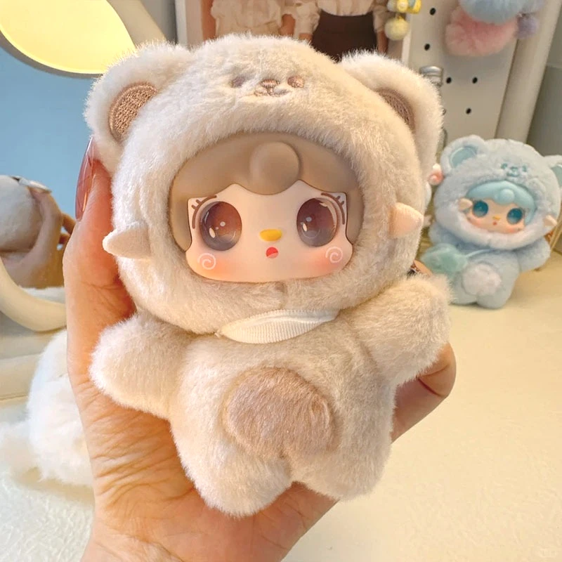 Yooki V4 Bite Me Bear Series Caja ciega Adorno colgante de PVC de felpa Regalo de fiesta para niñas Regalo de cumpleaños