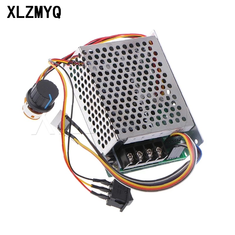 Regulowany regulator prędkości silnika DC 10-55V 60A PWM 12V 24V 48V 2000W Potencjometr odwracalny Włącznik/wyłącznik/włącznik sterownika silnika