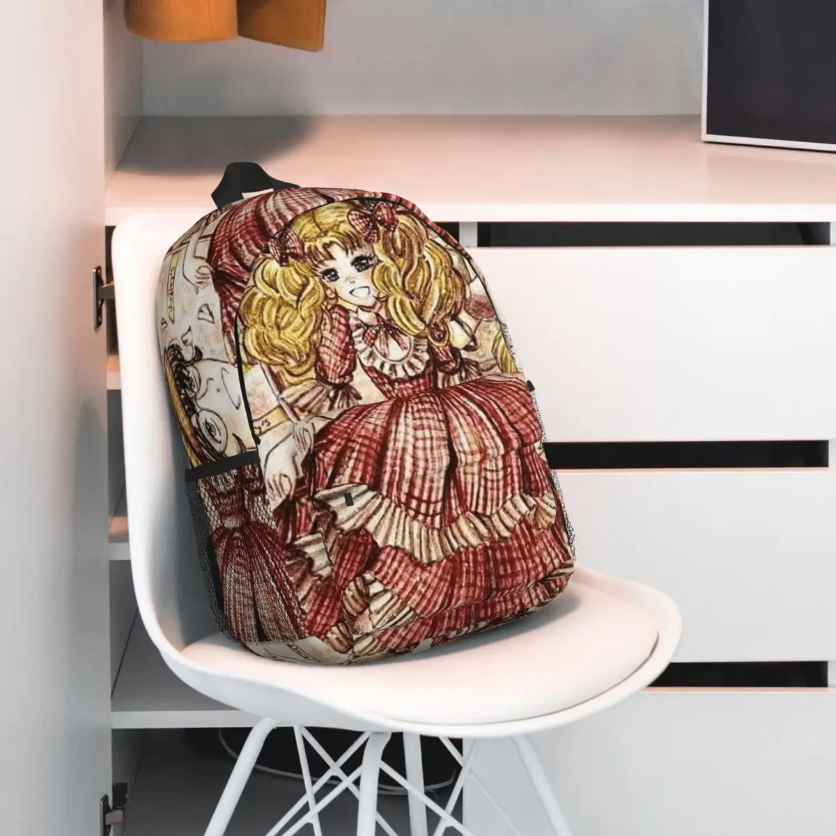 Anime Candy Candy Backpack Student BookBag Children School Bag Laptop Shoulder Bags for Boys Girls
