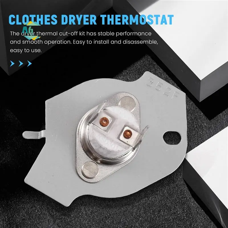 

A60F-For 279769 Dryer Thermal Cutoff Kit Replacement For 3389946, 3398671, 3977394, 695563, AP3094224, 3390291