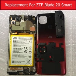 Front Rear Camera Power Volume Mainboard Flex Cable For ZTE Blade 20Smart Earpiece Speaker Buzzer Fingerprint Flex Charger Board