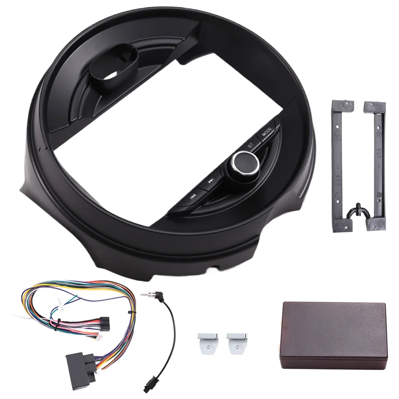 

ABQB-9 дюймов для BMW MINI COOPER F54 F55 F56 F60 2015-2019 автомобильный радиоприемник Android стереоплеер 2 Din Dash Frame