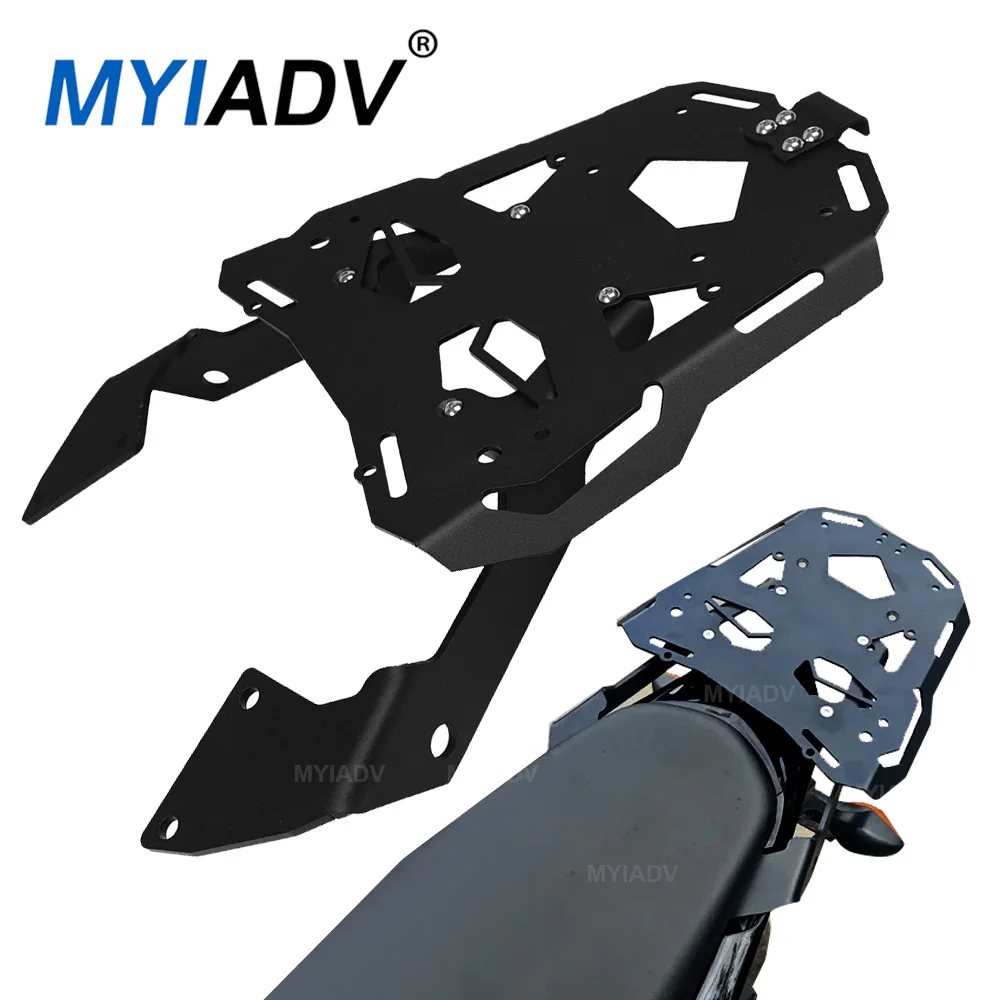 

Для мотоциклов Honda NX500 NX400 2024 2025: Задний багажник, крепление для кофра, кронштейн для груза (CB400X, CB500X, CF500F, CBR500R)