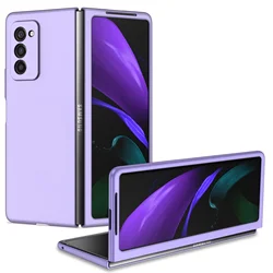 Matte Folding Schutzhülle für Samsung Galaxy Z Fold 6, 5, 2, 3, 5G Fold5, Fold6, Fold4, Fold4, Fold2, Fold3, rutschfeste Abdeckung