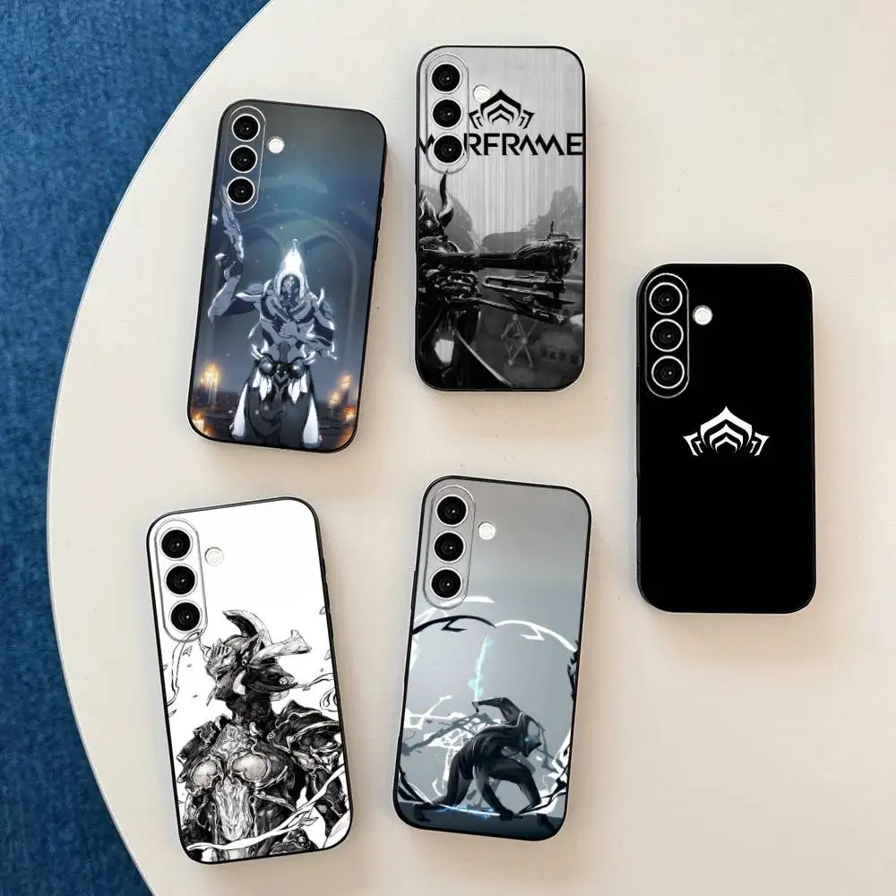 Warframe Game  Phone Case Black Silicone Soft For Samsung Galaxy A73,A72,A71,A70,A53,A52,A51