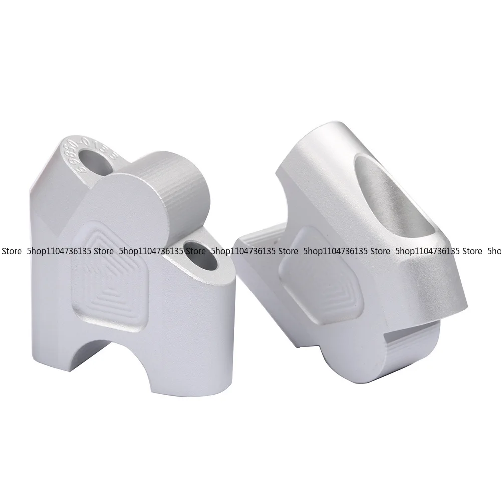 Motorcycle electric vehicle modification accessories CNC aluminum alloy handlebar heightening code, faucet heightening 22MM 28MM