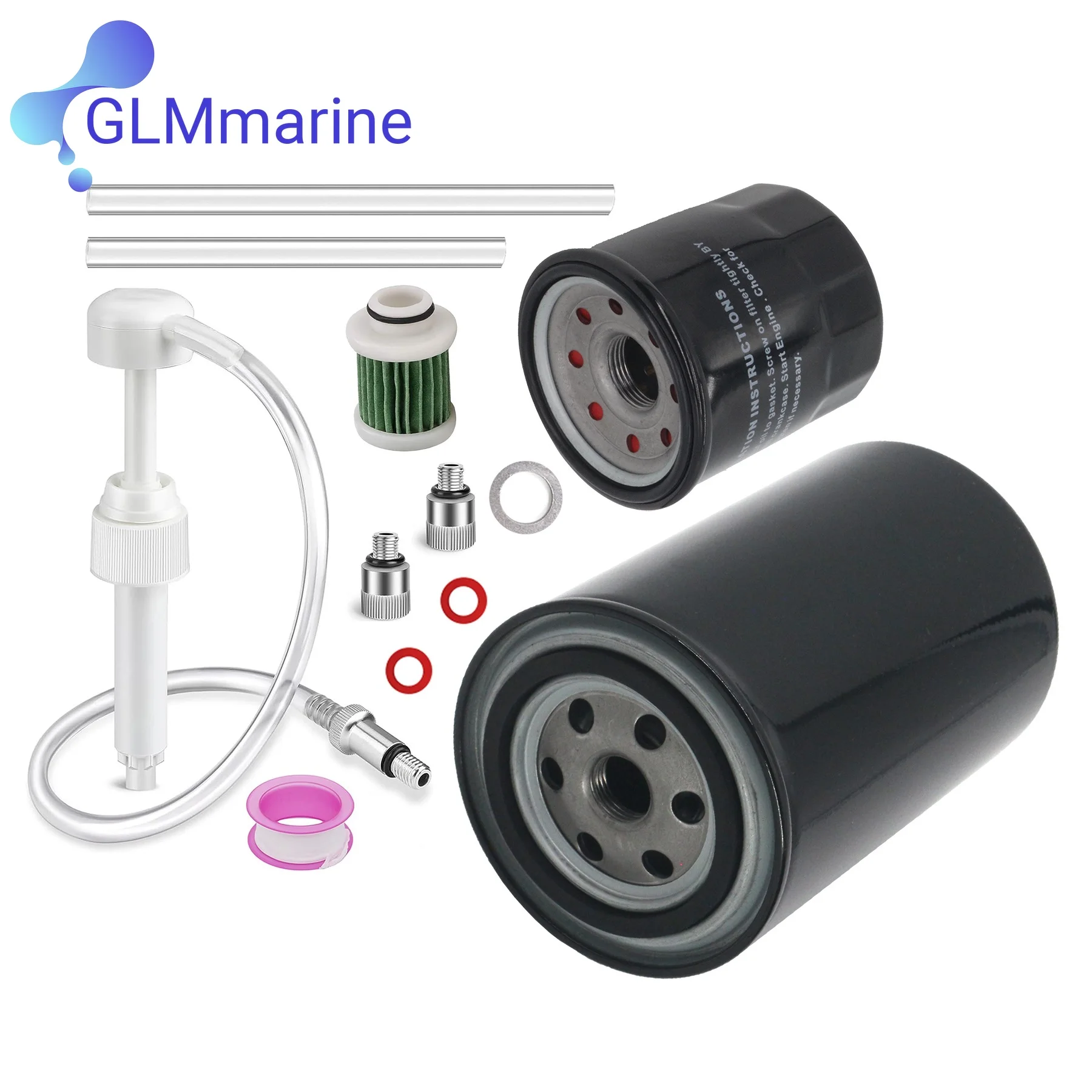 

8M0222223 Fits for Yamaha Marine 4 Stroke 115HP Engines 100 Hour Oil Maintenance Kit 5GH-13440-70 5GH-13440-71 6D8-24563-00