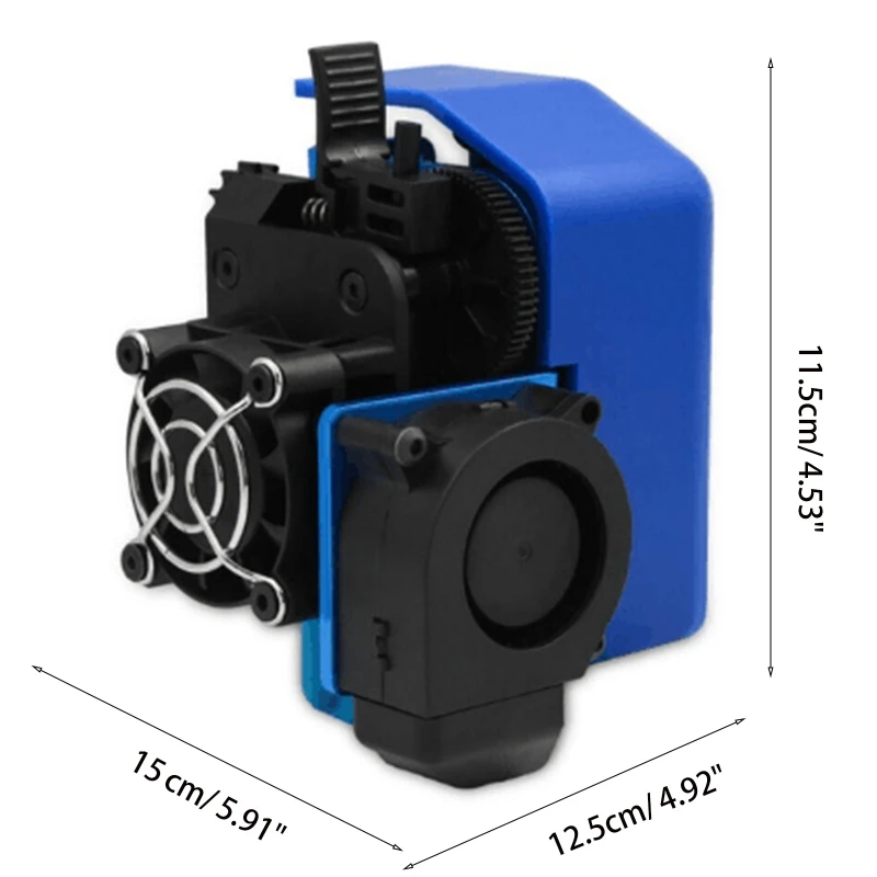 2024 Új Fém Változat Tüzérség Szókimondó Meghengerget extruder Horog X1 Nemtő 3D Nyomdász alkatrészek all-in-one egységes extruder készlet