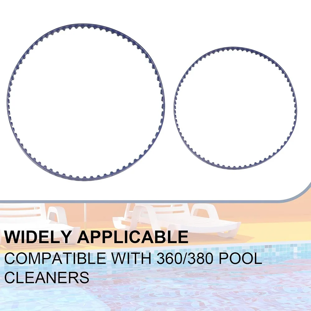 Pool Cleaner 360 380 Belts 9-100-1017 Small and Large Belt for Po-laris 360 380 Pool Cleaners, Pol-aris Pool Cleaner Parts