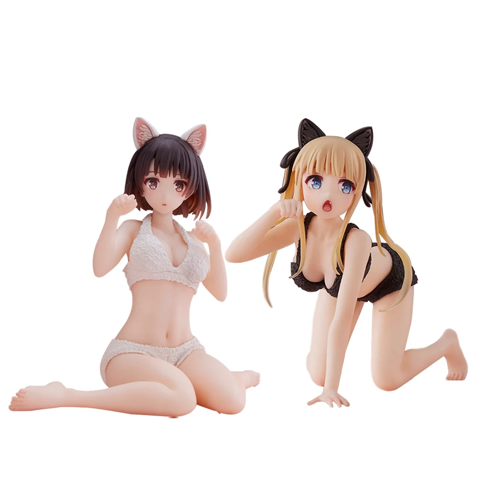 

Girlfriend Anime figure Katou Megumi figure Sawamura Spencer Eriri Figure Cute Cat Girl action figure Models Toy Doll boys Gifts