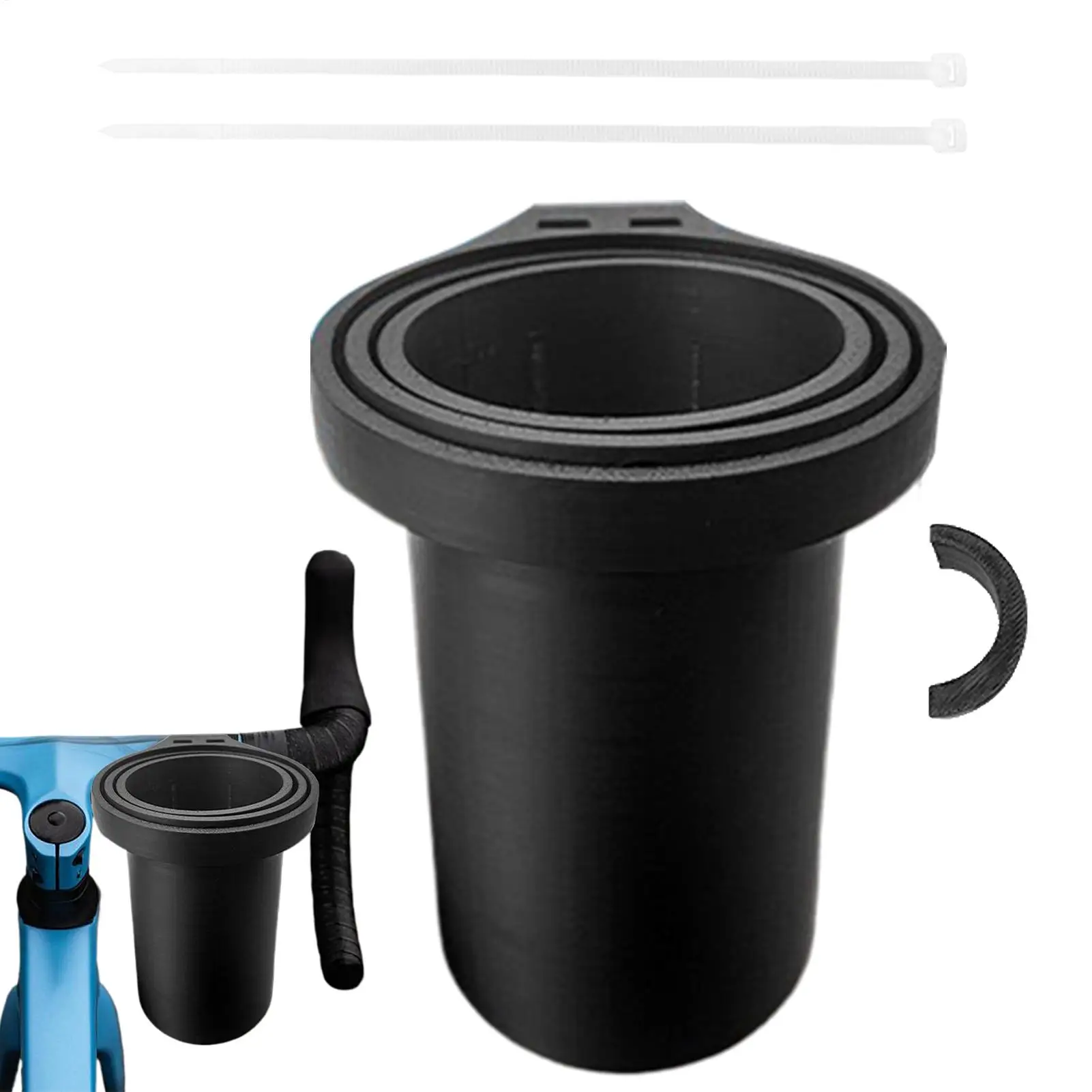 

Cycling Cup Holders Spill-Proof Bicycles Cup Holder Handlebar Mount Accessories Replacement Attachment For Scooter Stroller