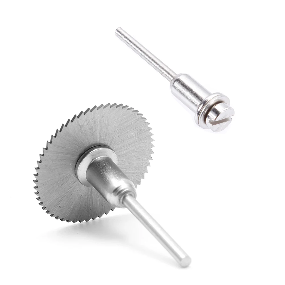 Metal Circular Saw Disc Wheel Blades Shank High Speed Steel Mini Saw Blades with Mandrels Drill Warehouse Rotary Wood Cutout