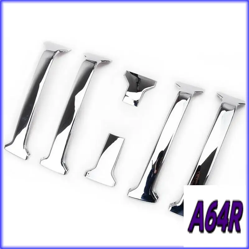 

R4-Front Bumper Grille Strips Bumper Protector Trims For Toyota Land Cruiser 150 Prado LC150 FJ150 2014-2017 Chrome