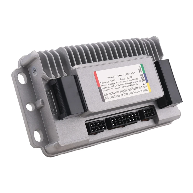 

Контроллер бесщеточный 60В 35А для электроскутера Citycoco 2000Вт (аналог Halei Citycoco) [JQ-EN&RS]