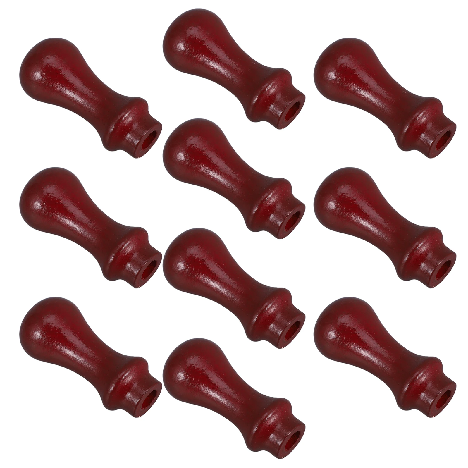 

10pcs Wax Seal Handles Sealing Stamps Wooden Invitation Tools Envelope Crafts Versatile Storage Solutions Durable Materials