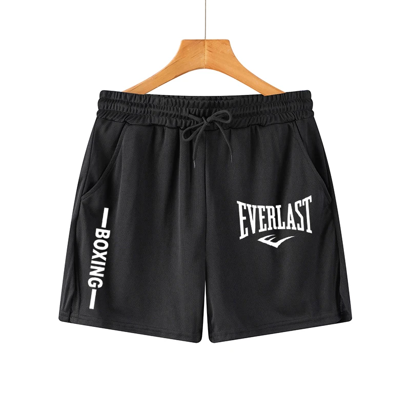 Pantalones cortos con bolsillo para hombre, pantalones cortos informales de trabajo con punto, ropa holgada, pantalones cortos deportivos con cintura para hombre