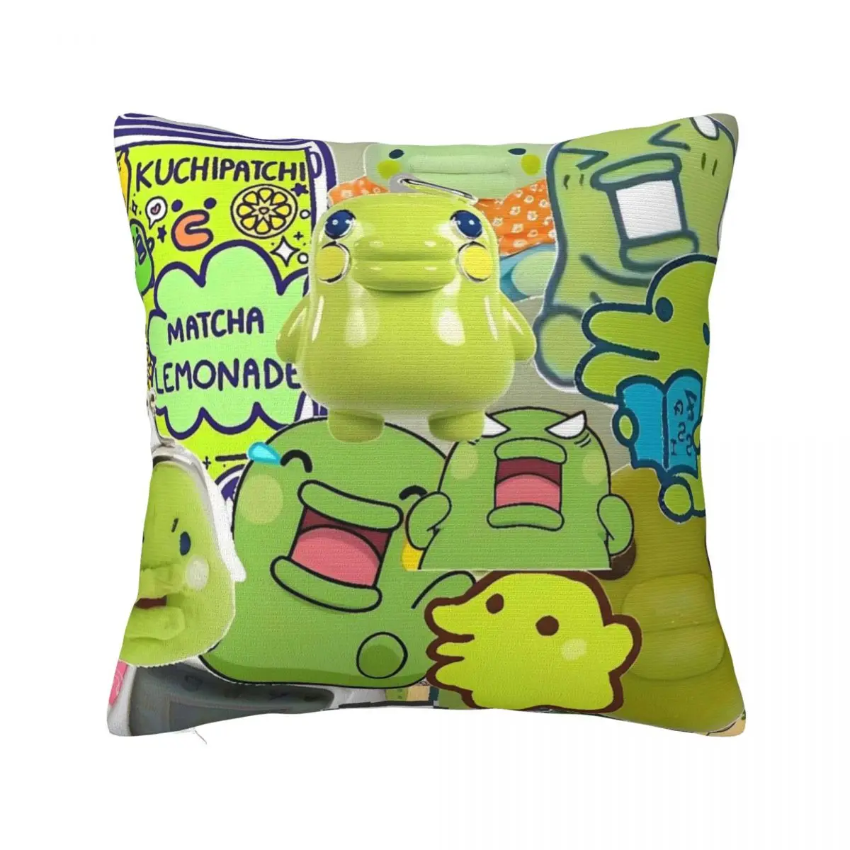 

Pillow Cover Kuchipatchi-bayingimg Pattern Cushion Cover Kawaii Pillow Case For Office Car Home Decorative Pillowcases