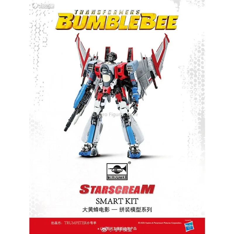 In Stock Transformers Bumblebee Movie Starscream Smart Kit Assemble Figurine Series Collection Toy Gift