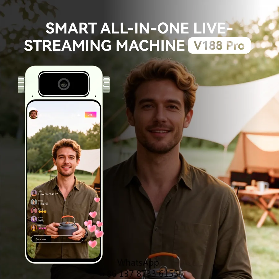

Studio Mobile Live Broadcast Equipment For Tik Tok Live Streaming Support Multi-camera