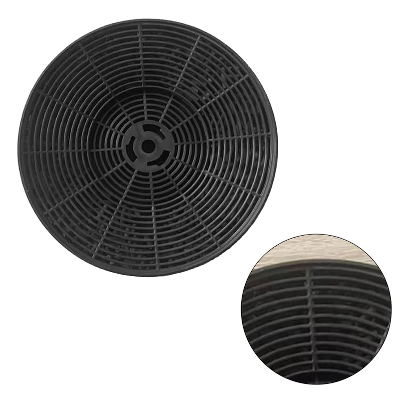 Extractor Hood Round Active Charcoal Filter Replacement Kitchen Filter Range Hood Activated Carbon Filter 175mm*175mm*15mm   New