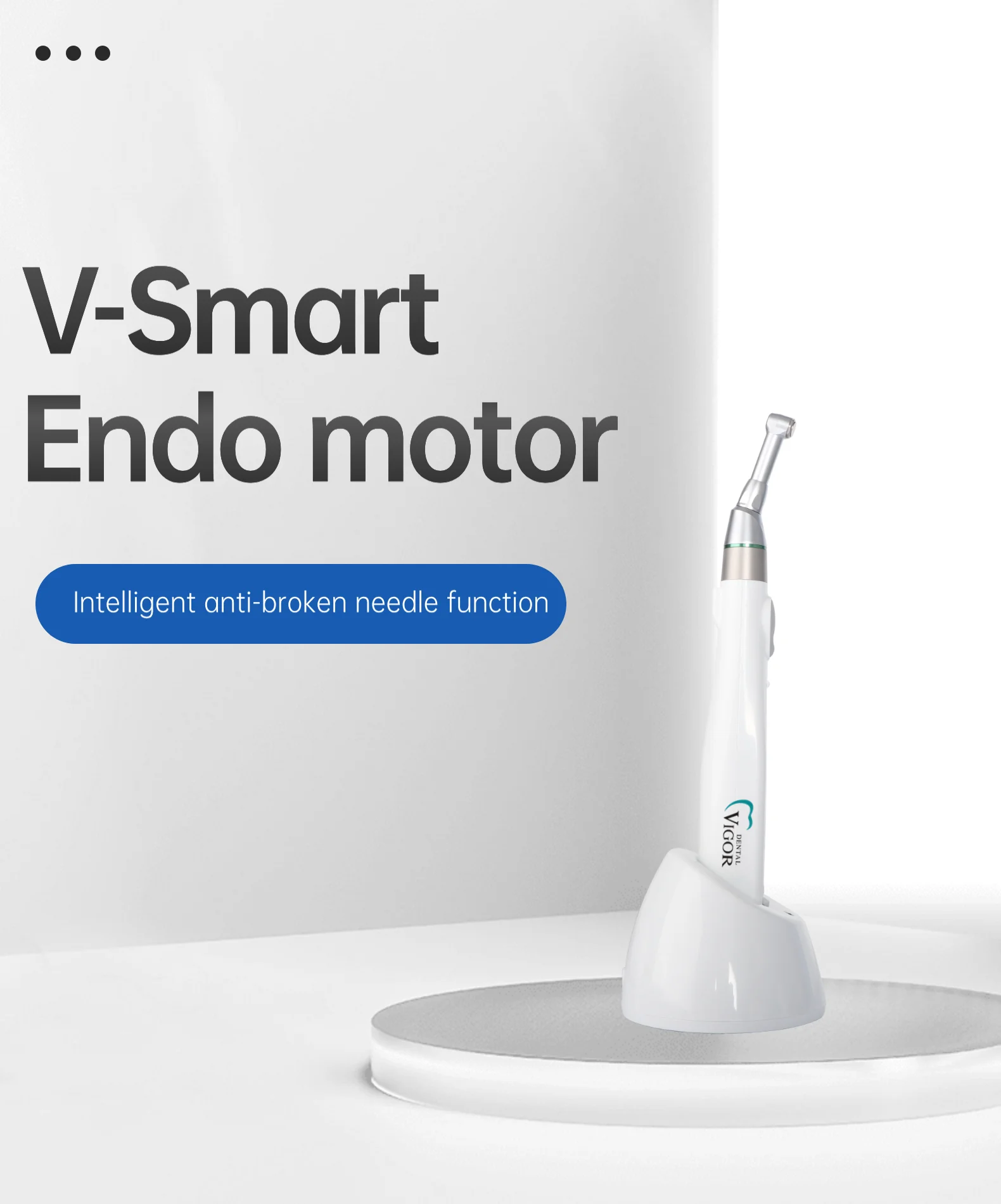 Dental Endo Motor V Smart Wireless Canal Root Treatment with 16:1 Contra Angle Handpiece